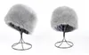 Stand Focus femmes fausse fourrure pilulier russe cosaque bonnet chapeau casquette dames mode élégant hiver Pom Pom épais chaud noir gris