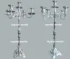 Sliver Mental Crystal Flower Stand Wedding Centerpiece 1235 Arms Candlelabra, Acrylic Crystal Candle Holder