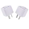 High quality New 100 Pcs Lot Universal EU US AU to US AC Travel Power Plug Charger Adapter Converter Travel Adaptors2406545