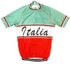 2024 Talia Tricolore Retro Vintage Cycling Jersey Treasable Outdoor Cloeys Short Summer Summer Dry Dry Cloths Mtb Ropa ciclismo B53