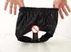 ceinture sex toy pour femmes Faux cuir latex mâle femelle masturbation culotte de sous-vêtements pantalon avec gode anal pénis plug6471458