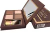 Brand Makeup Cocoa Contour Palette Face Bronzer Contouring Highlighting Kit mit Pinsel Highlight Powder Cosmetics Geschenkpaletten Hochwertige Make-up-Versorgung