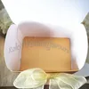 FREE SHIPPING 100PCS Golden Treasure Chest Box Favors with Organza Ribbon Bow Candy Boxes Favors Holder Wedding Favours Event Gift Package