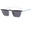 Moda piccoli occhiali da sole quadrati donne marchio di moda lenti grigie occhiali da sole signore doppi colori Oculos uomo tonalità occhiali unisex UV400 L104