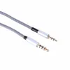 Freeshipping 3.5mm Male Jack à 2.5mm Male Jack Nylon Remplacement Casque Extension Câble Mic Pour Bose Quiet Comfort 25 QC25 AE2 AE2i AE2w