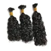 Water Wave Mongolian Hair Weave Human Hair Bulk Can Be Dyed And Bleached Natural Color Bulk Hair No Attachment FDSHINE