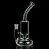 サイクロンPerc Glass Bong BuoyベースDABリグ竜巻パーコレーターホーカーオイルリグタービンディスク水管卸売販売産業WP146