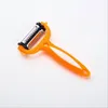 Multifunctional 360 Degree Rotary Carrot Potato Peeler Vegetable Fruit Slicer Cutter Kitchen Cookig Tools Random Color