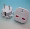 New UK TO EU EUROPE EUROPEAN UNiVERSAL TRAVEL CHARGER ADAPTER PLUG CONVERTER 2 PiN Wall Plug Socket9314188