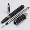 Luxuriöser Mon-Stift, schwarzer Schaft, Kugelschreiber, Diamant auf der Oberseite, Schreibwaren-Geschenkmarke, Stift zum Schreiben, Geschenk 5522577