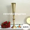 54 cm Altın Düğün Çiçek Vazo Masa Centerpiece Düğün Sahne 10 adet / grup