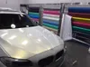 Pearlecsent Glossy White to Gold Shift vinyl Wrap With Air Bubble Free Pearl Gloss GOLD For Car wrap styling Covering Film size 1.52x20m