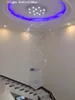 Chandeliers Luxury Led Raindrop Chandelier Crystal Pendant Light GU10 Staircase Lamp For Living Room Bedroom