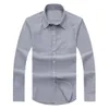 2024 Nya höst- och vintermän långärmad bomullsskjorta Pure Men's Casual Men Shirt Fashion Oxford Shirt Social Brand Clothing Lar