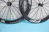 Popular Sale Carbon Wheels 60mm Wheelset Rechte Pull Power Way R36 Carbon Hubs Volledige Carbon Road Fiets Wielen Zwart Wit Gratis Schip