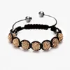 Fashion entière Shambhala Jewelry Nouveau mélange Couleurs S Promotion 10 mm Crystal Ab Clay Disco 9 Balls Shambala Bracelets8306910