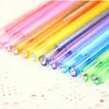 Hot 12 SZTUK Cukierki Kolor Diamentowy Żel Pen School School Draw Pens Dist Student Prezent