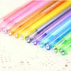 Hot 12st Candy Color Diamond Gel Pen School Tillbehör Rita Pennor Studentgåva