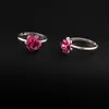 Coloré petite fleur anneau taille réglable 100 pcs/lot frais bande anneaux bijoux bricolage nouveau R3088/98 233p