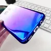Aurora dégradé couleur Transparent dur PC coque de téléphone pour Samsung galaxy S7 S7 bord couverture luxe galvanoplastie étui d'origine