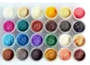 Free Shipping NEW 7.5g pigment Eyeshadow/ Mineralize Eye shadow With English Colors Name 24 colors (12pcs/lot)(random send color)