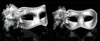 2017 Mode Kvinnor Sexig Hallowmas Venetian Eye Mask Masquerade Masker med Blomma Fjäder Påsk Mask Dance Party Holiday Mask Drop Shipping