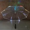 7 kolorów Zmiana kolorów LED Luminous Transpaint Parasol Rain Kamena z latarką dla przyjaciół prezent za34851506158