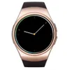 Bluetooth Smart Watch 1.3 inches IPS Round Touch Screen Water Resistant KW18 Smartwatch Phone with SIM Card Slot Sleep Heart Rate Monitor