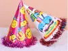 20g 20 pollici laser orecchio carta compleanno cappello cappello puntelli prestazioni Festival speciale per i bambini usano decorazioni per feste all'ingrosso