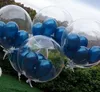 Balloons Latex 121836inChes Clear Helium para presente Craft Confetti Birthday Wedding Party Charf -Baby Favor Decoration Diy2792029