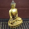 Collection Tibetan Pharmacist Buddha Brass Staty