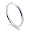 Eenvoudige 2mm goedkope rvs ringen voor vrouwen dames bulk sieraden groothandel goedkope ring mannen mode meisje geschenken drop shipping