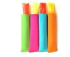 50PCS / Lot DHL Snabb leverans 15x4cm Popsicle Holder Pop Ice Sleeves frys popgivare 10 färger