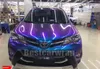 Purple & blue Pearl Gloss Chameleon Vinyl Wrap Film With Air Bubble Free Shiny Flip Flop Glitter Pearl Car Wrap Sticker 1.52*20M/Roll 5x67ft