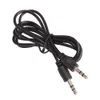 Hot Sale 100cm Black Aux Auxiliary Cable 3.5mm Male To Male Audio Cables Stereo Car Extension Wires Cords For Digital Devices