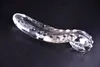 Pyrex Glass Dildo Pene finto Perline anali di cristallo Butt Plug Massaggiatore prostatico Punto G Masturbazione femminile Giocattoli sessuali