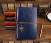 Vintage Faux Leather Cover Journal Diary Blank String Notebook Kraft paper notepads Business office Notebook Diary travel loosele8345464