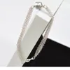 DORAPANG Yeni stil Moda Takı 925 Gümüş Pürüzsüz yılan zincir bilezik Çoklu katman Zincir tarzı Sıcak satış ücretsiz gönderim 8015