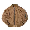 Vente en gros - Haute qualité ! Tour élastique à manches longues automne classique homme pilote vol veste manteau hommes Bomber volant survêtement1 hommes vestes