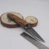 Coltello tascabile pieghevole X18 Coltelli da sopravvivenza di salvataggio da campeggio 3cr13 56HRC Coltello con manico in legno Coltelli da esterno EDC Coltelli Miglior regalo