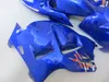 Högkvalitativ fairing kit för SUZUKI GSXR1300 96 97 98 99 00 01-07 Blue Fairings Set GSXR1300 1996-2007 OT16