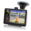 Navigateur GPS automatique de voiture de 5 pouces Bluetooth AV-IN FM CPU 800MHZ intégré 8GB IGO Primo Maps