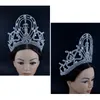 Pageant Crowns Diademi Lager Regolabile Miss Pageant vincitore Queen Bridal Wedding Princess Hair Jewelry Per Party Prom Show Headdre261R