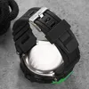 2017 новое прибытие цифровые часы мужчины работает спортивные часы мужчины резинкой светодиодные водонепроницаемые электронные наручные часы
