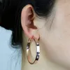 Luxe grote ronde knop oorbellen voor vrouwen goud zirkoon dangle oorbellen sieraden beste kerstcadeau voor vrouwen