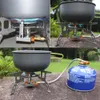 9 * 7.5 * 12cm splitsing type gasfornuis picknick oven outdoor camping koken goedgekeurd tarief 3500W Gratis verzending