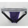 Nya Mens Jock Straps Fashional Panties G2435 Frampåse Jockstrap Eyelet Sport Tyg Breda midjeunderkläder