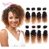 Extensions de cheveux humains les plus bas prix vague lâche péruvienne 250 cheveux bouclés profonds tressage humain brésilien 8bulks crépus bouclés cheveux de trame mélangés