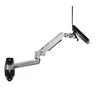 Full Motion Braccio a molla meccanica in lega di alluminio Montaggio a parete Supporto per laptop Raffreddamento per laptop Supporto per monitor per braccio con supporto per laptop314k