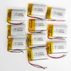 3.7V 400mAh 702030 polímero de lítio lipo recarregável bateria de bateria poder para mp3 mp4 fone de ouvido dvd telefone celular psp